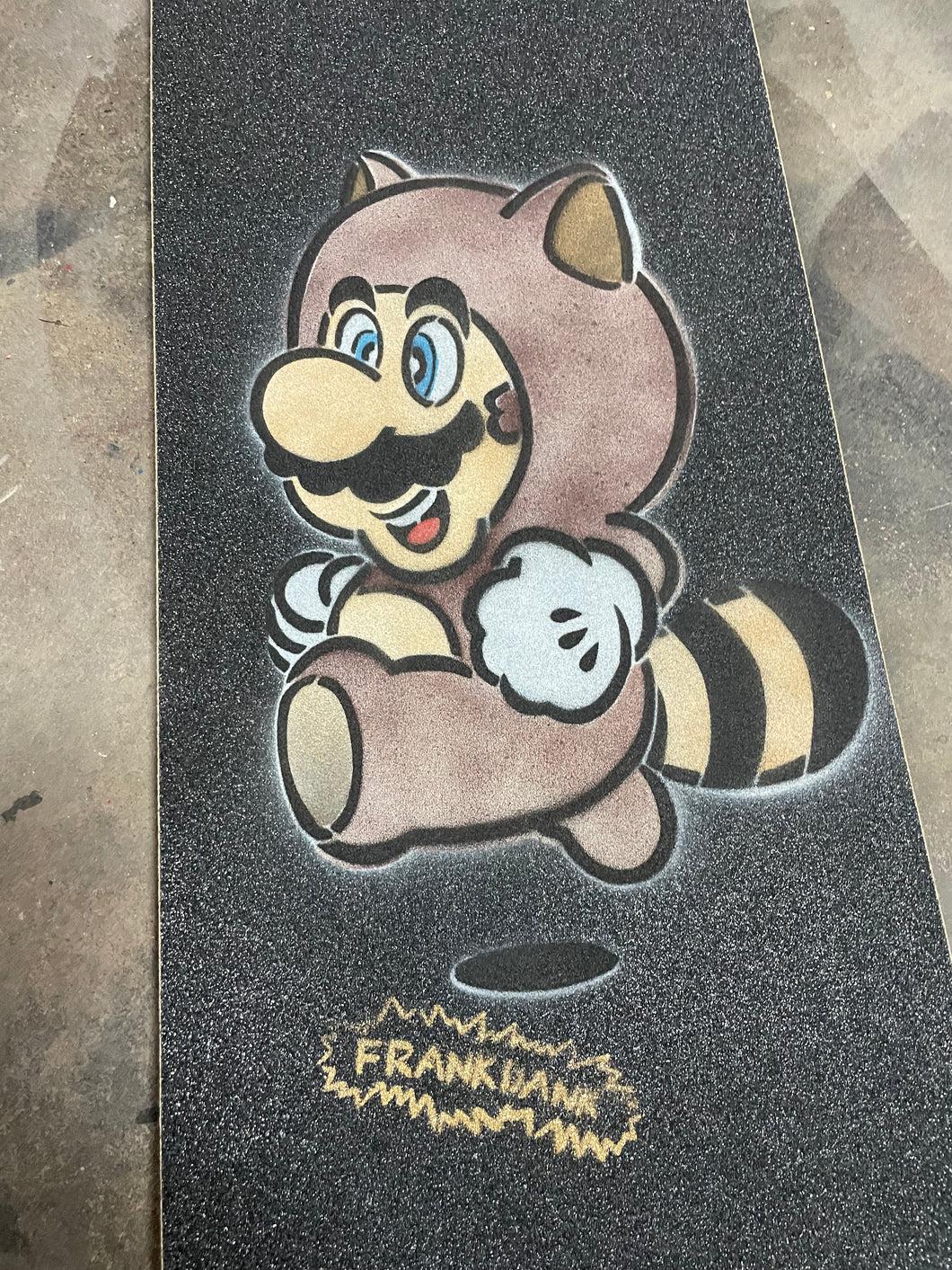 Raccoon Mario